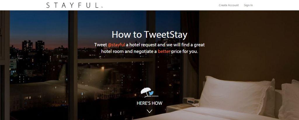 Stayful   How to TweetStay
