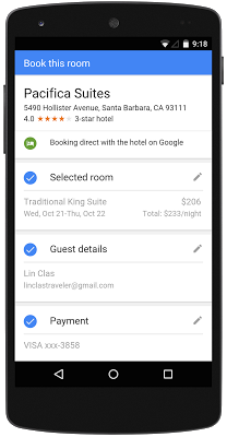 Pacifica Suites (Sabre BoG mobile) 2.